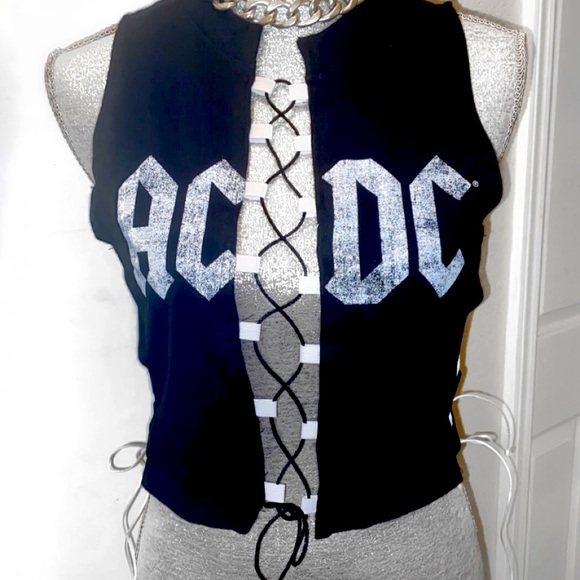 ACDC Corset Top - Picture 1 of 5